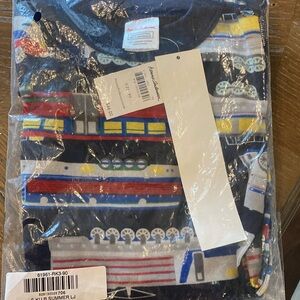 NWT Hanna Andersson Train PJs
